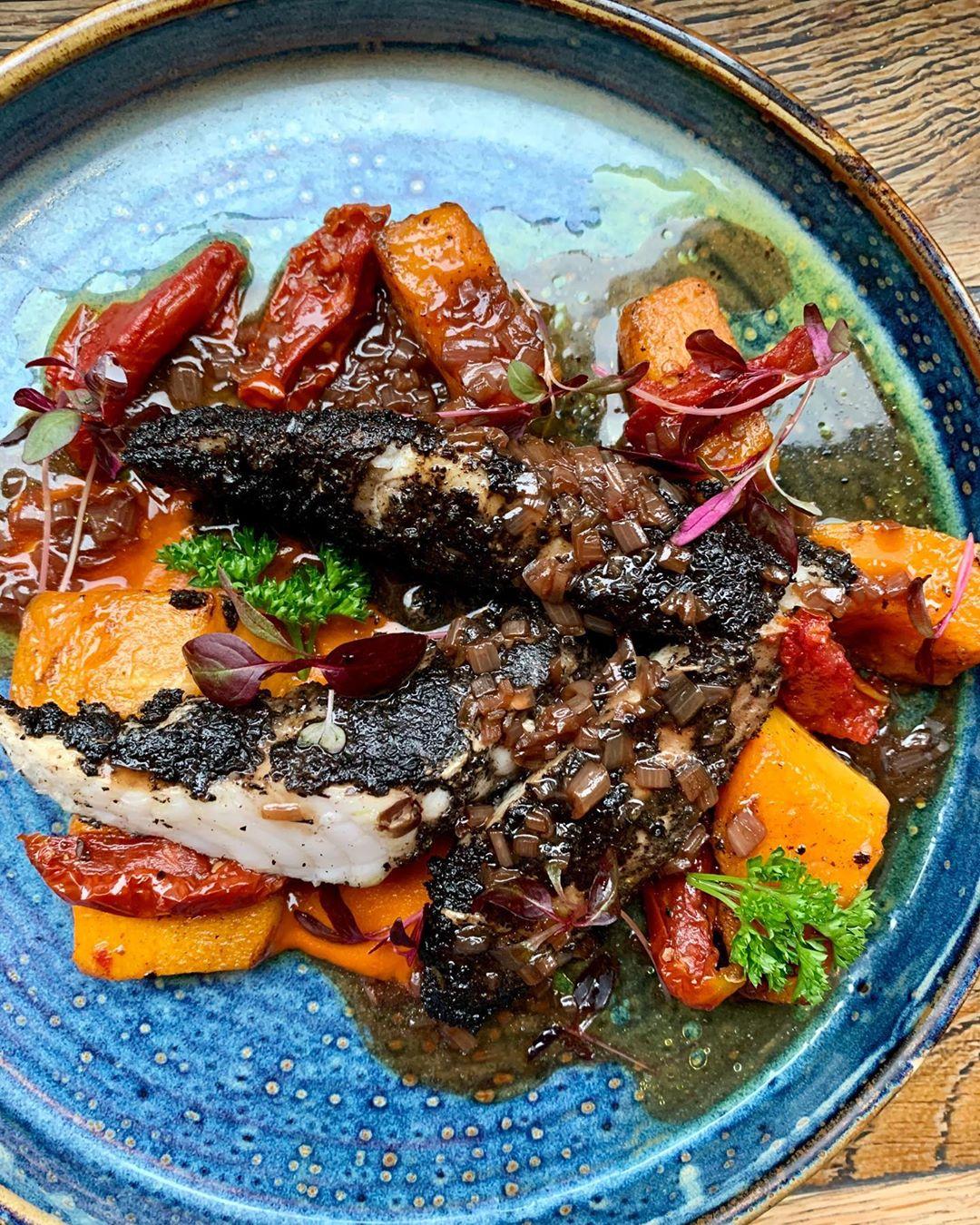 A tasty plate of food at Blanchette in Soho, London, one of the best romantic restaurants in London