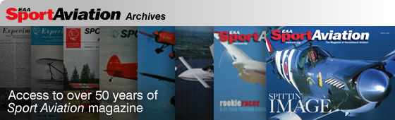 Sport Aviation Magazine Archive
